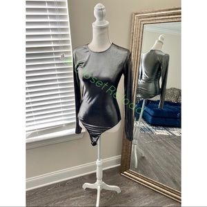 Metallic bodysuit